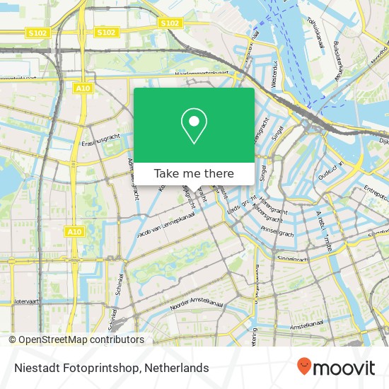 Niestadt Fotoprintshop kaart
