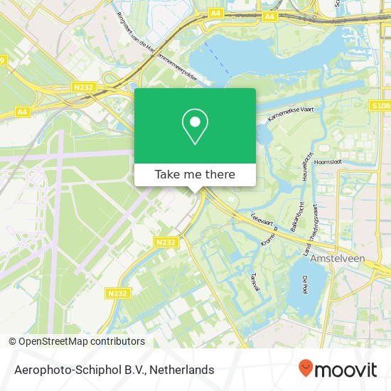Aerophoto-Schiphol B.V. kaart