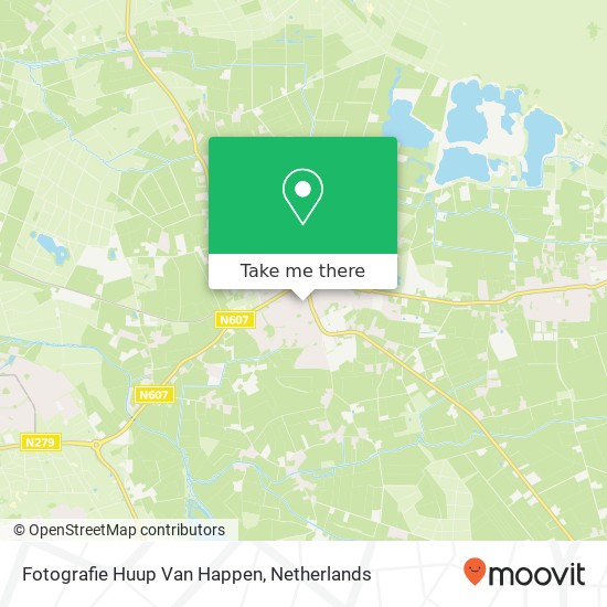 Fotografie Huup Van Happen kaart