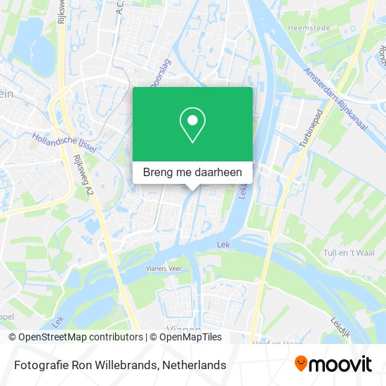 Fotografie Ron Willebrands kaart
