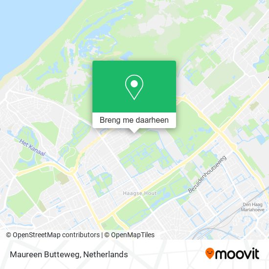 Maureen Butteweg kaart