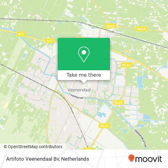 Artifoto Veenendaal Bv kaart