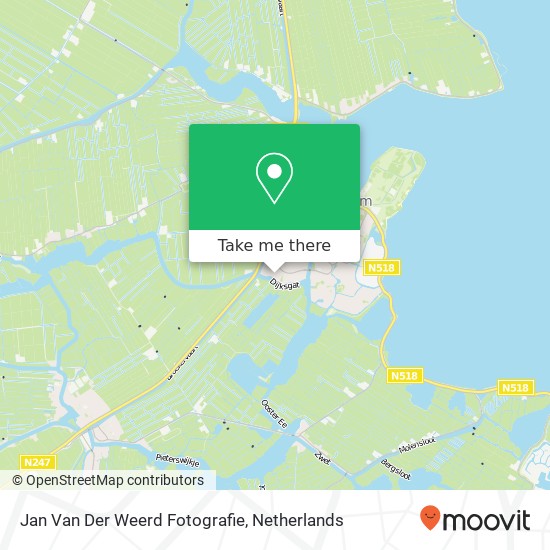 Jan Van Der Weerd Fotografie kaart