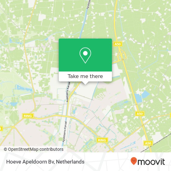 Hoeve Apeldoorn Bv kaart