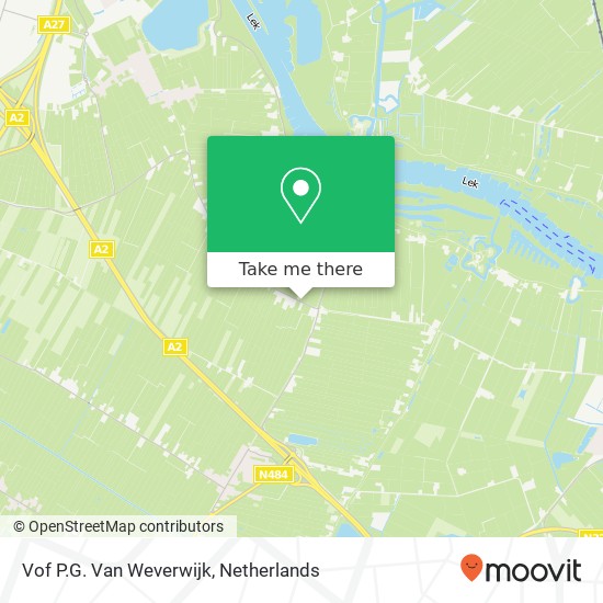 Vof P.G. Van Weverwijk kaart