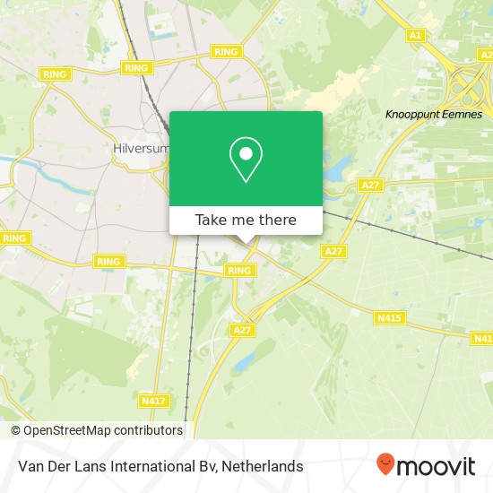 Van Der Lans International Bv kaart