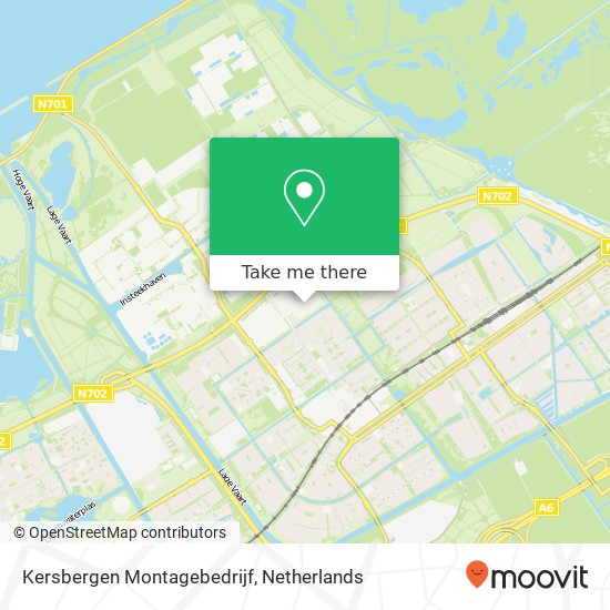 Kersbergen Montagebedrijf kaart