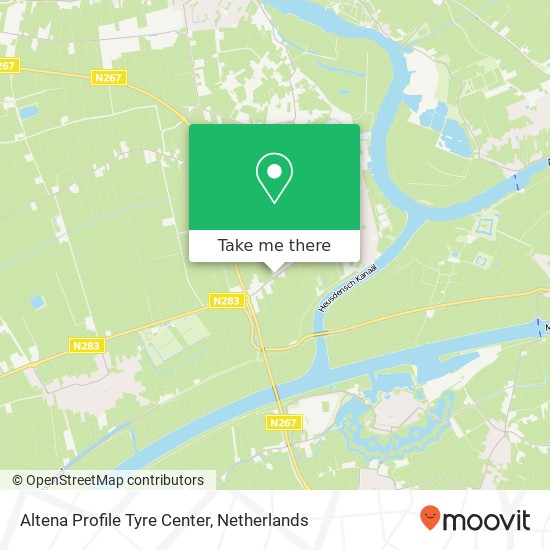 Altena Profile Tyre Center kaart