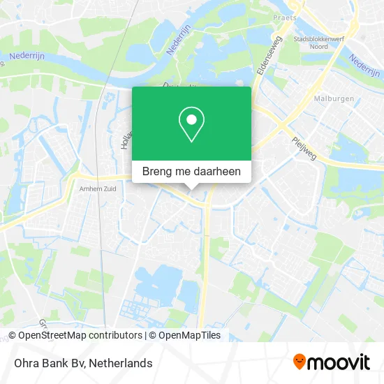 Ohra Bank Bv kaart