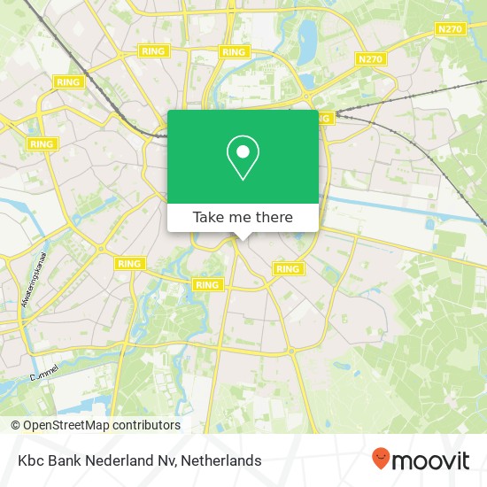 Kbc Bank Nederland Nv kaart