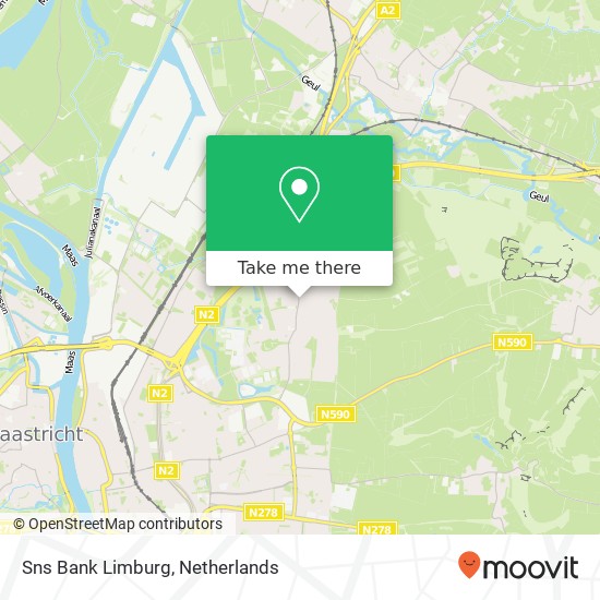 Sns Bank Limburg kaart