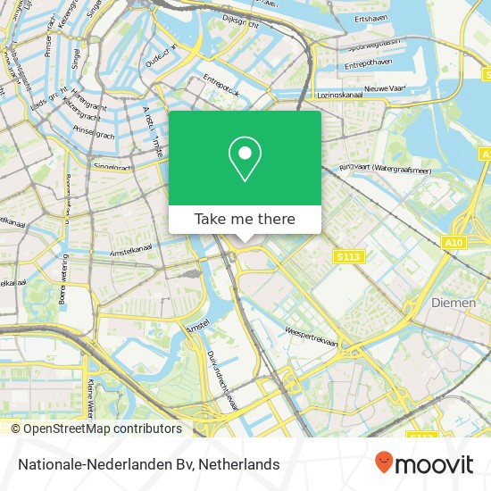 Nationale-Nederlanden Bv kaart