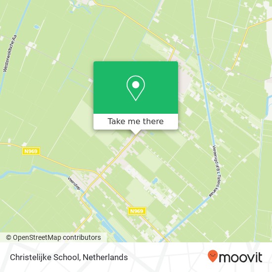 Christelijke School kaart