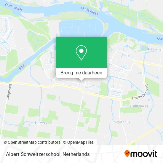 Albert Schweitzerschool kaart