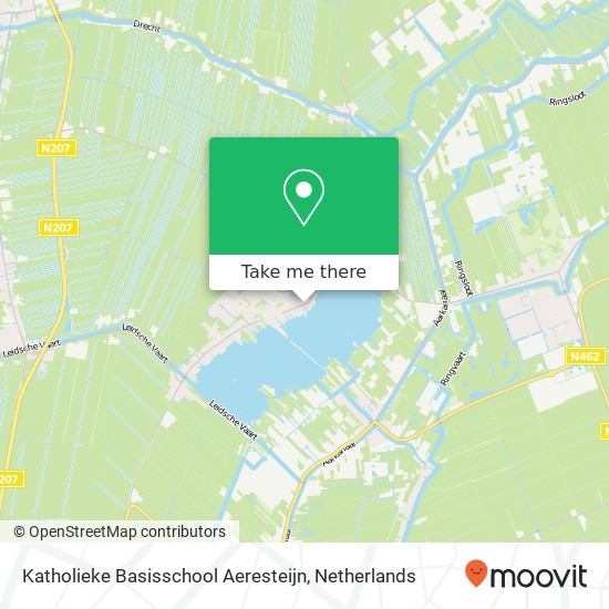 Katholieke Basisschool Aeresteijn kaart