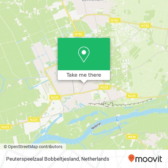 Peuterspeelzaal Bobbeltjesland kaart