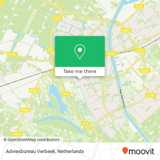 Adviesbureau Verbeek kaart