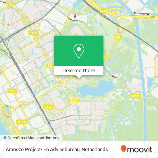 Amoezo Project- En Adviesbureau kaart
