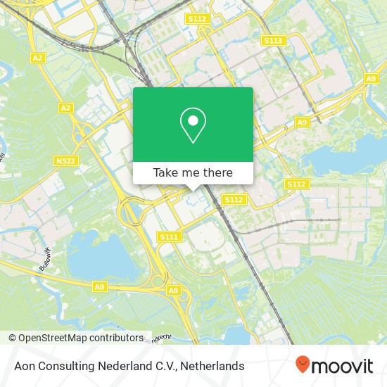 Aon Consulting Nederland C.V. kaart