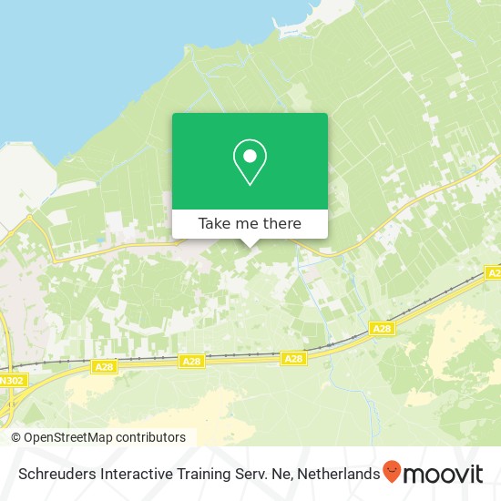 Schreuders Interactive Training Serv. Ne kaart