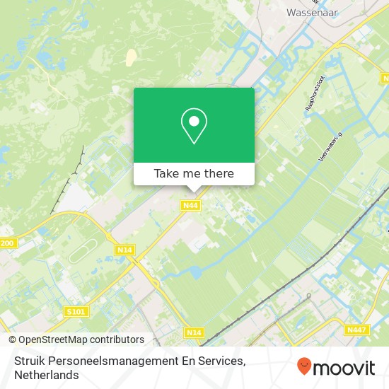 Struik Personeelsmanagement En Services kaart