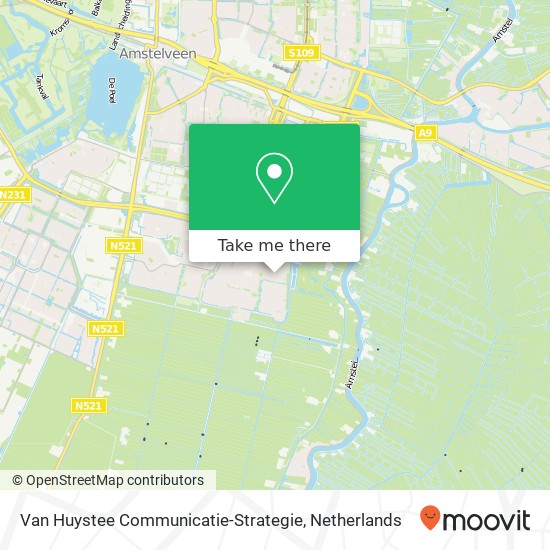 Van Huystee Communicatie-Strategie kaart
