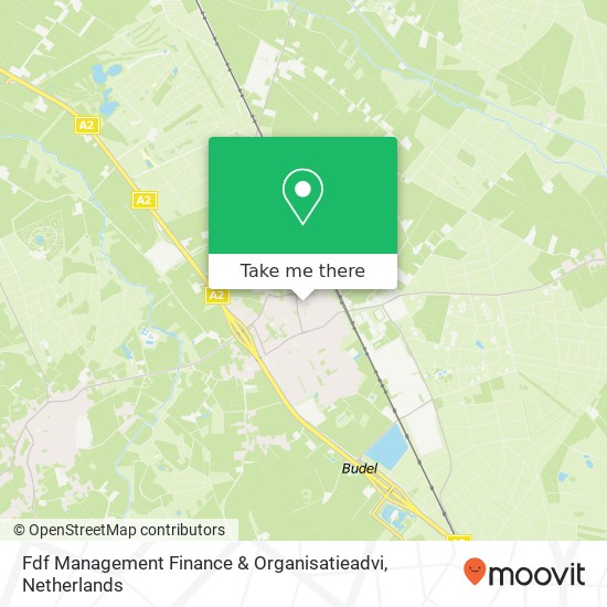 Fdf Management Finance & Organisatieadvi kaart