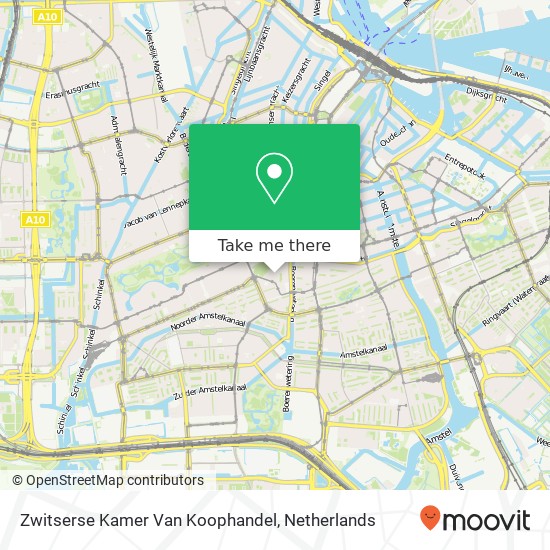 Zwitserse Kamer Van Koophandel kaart