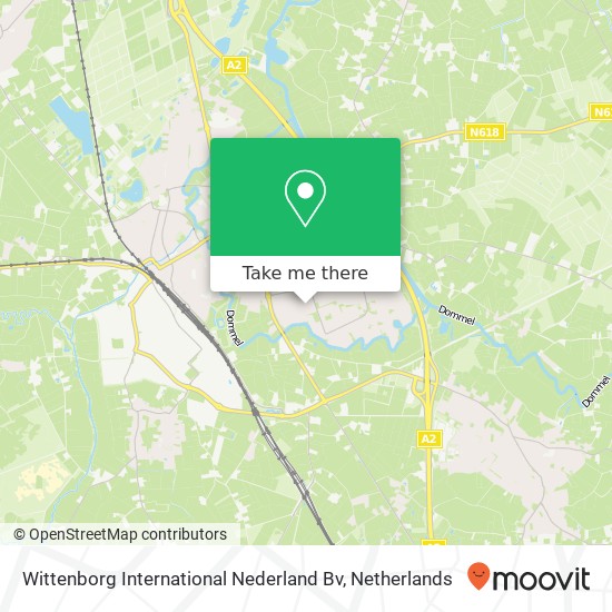 Wittenborg International Nederland Bv kaart