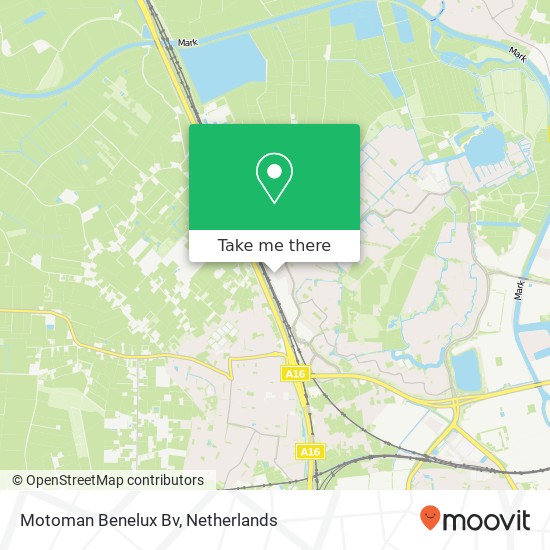 Motoman Benelux Bv kaart