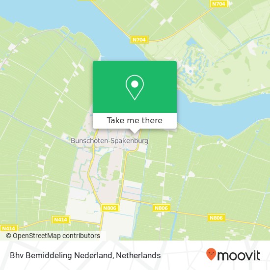 Bhv Bemiddeling Nederland kaart