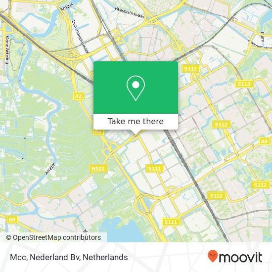 Mcc, Nederland Bv kaart