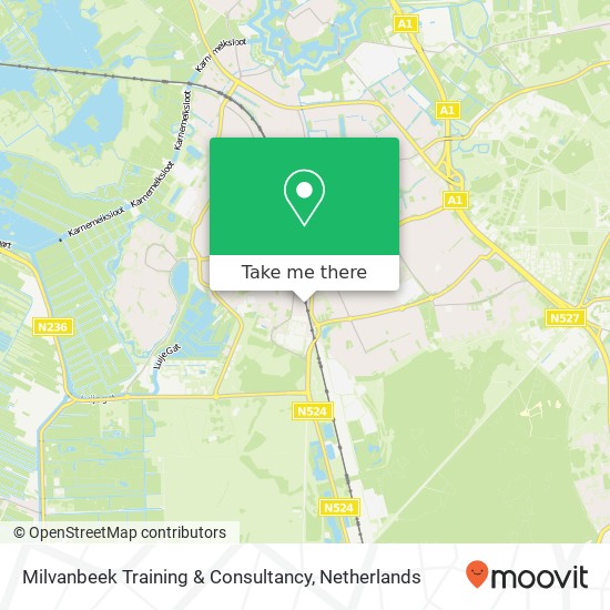 Milvanbeek Training & Consultancy kaart