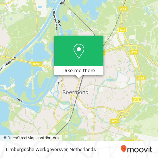 Limburgsche Werkgeversver kaart