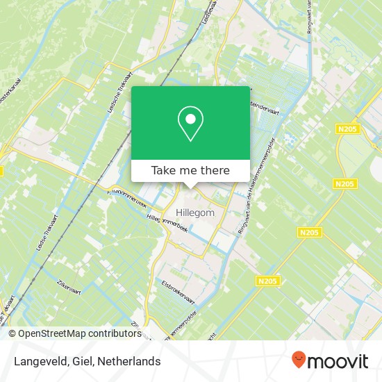 Langeveld, Giel kaart