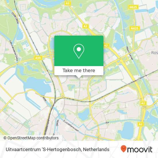 Uitvaartcentrum 'S-Hertogenbosch kaart