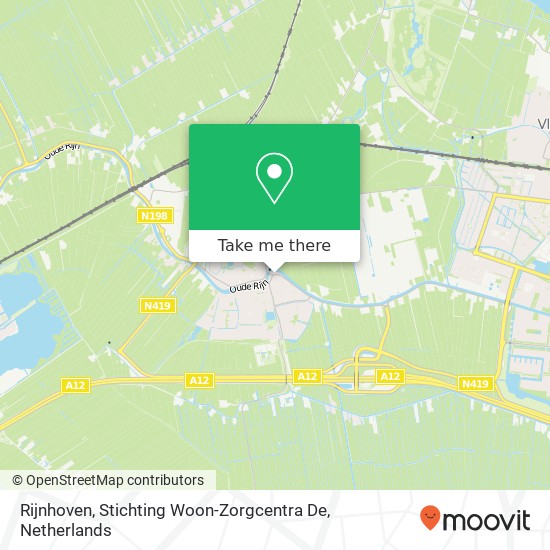 Rijnhoven, Stichting Woon-Zorgcentra De kaart