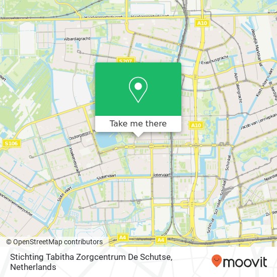 Stichting Tabitha Zorgcentrum De Schutse kaart