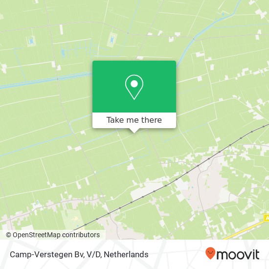 Camp-Verstegen Bv, V/D kaart
