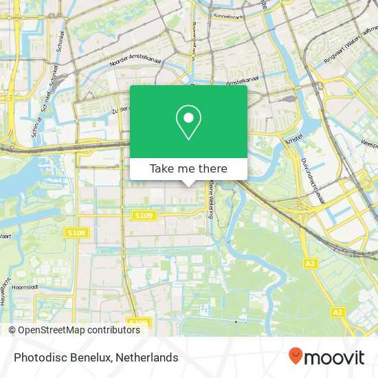 Photodisc Benelux kaart