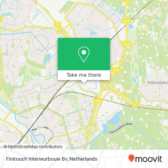 Finitouch Interieurbouw Bv kaart