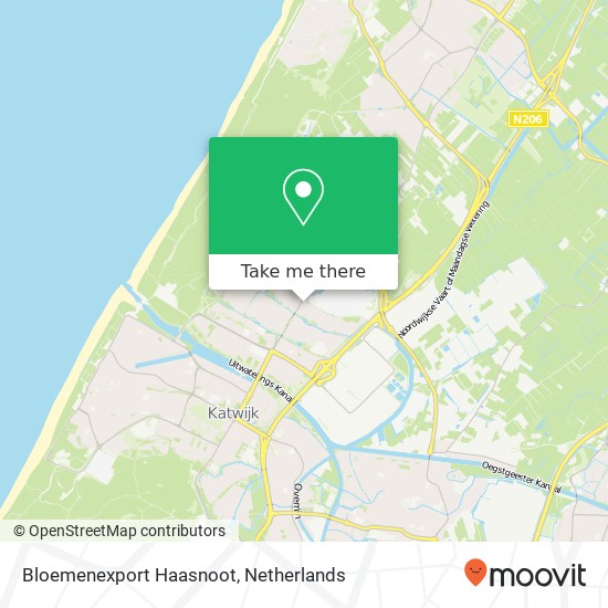 Bloemenexport Haasnoot kaart