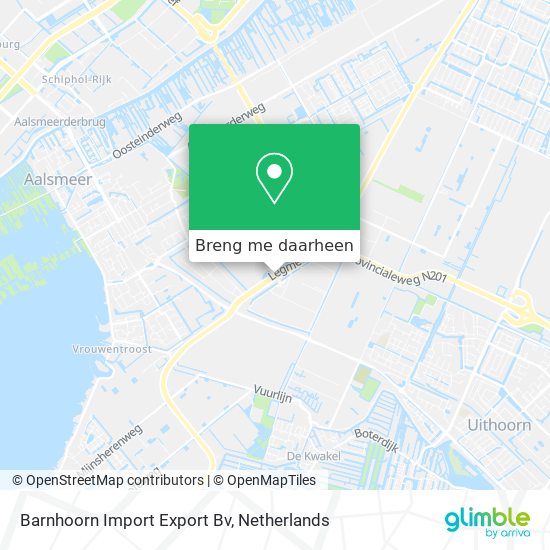 Barnhoorn Import Export Bv kaart