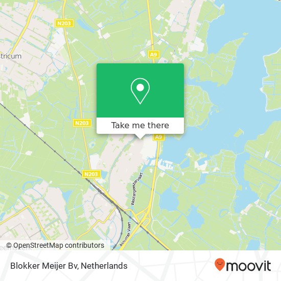 Blokker Meijer Bv kaart