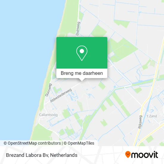 Brezand Labora Bv kaart