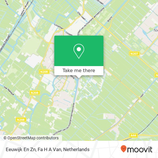 Eeuwijk En Zn, Fa H A Van kaart