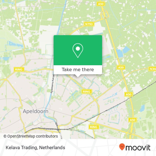 Kelava Trading kaart