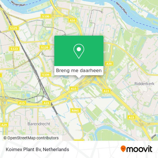 Koimex Plant Bv kaart