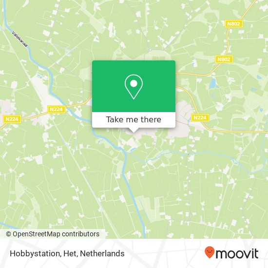 Hobbystation, Het kaart