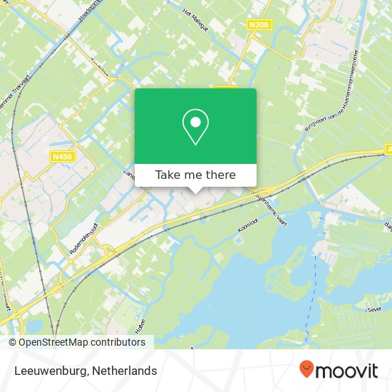 Leeuwenburg kaart